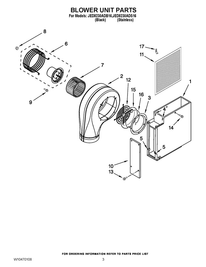 Diagram for JED8230ADB16