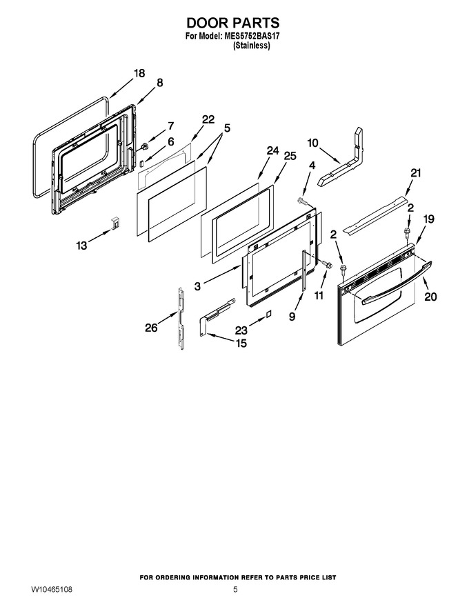 Diagram for MES5752BAS17