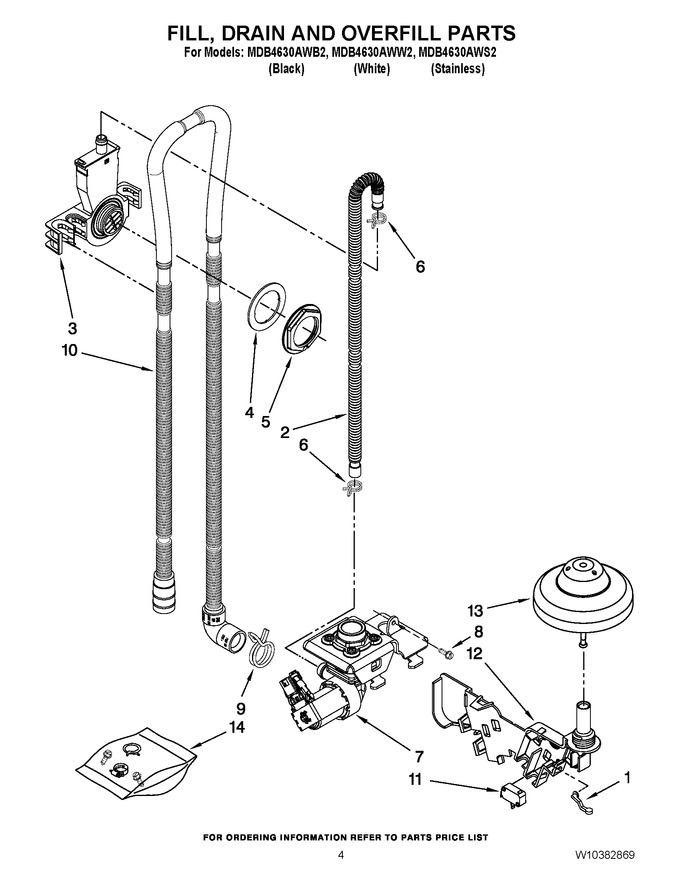 Diagram for MDB4630AWW2