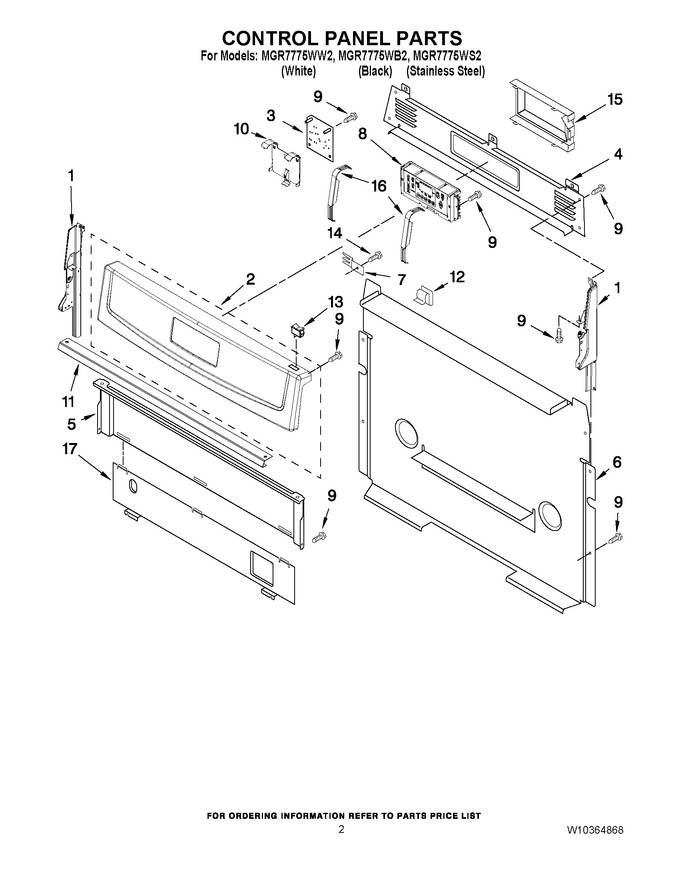 Diagram for MGR7775WW2
