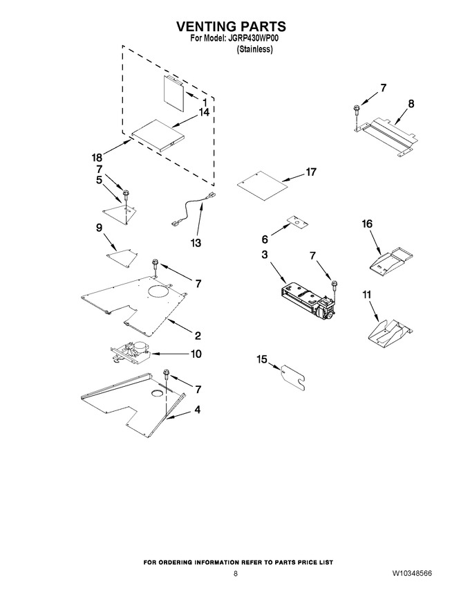 Diagram for JGRP430WP00