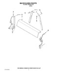 Diagram for 04 - Backguard Parts