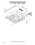 Diagram for 09 - Upper Rack And Track Parts