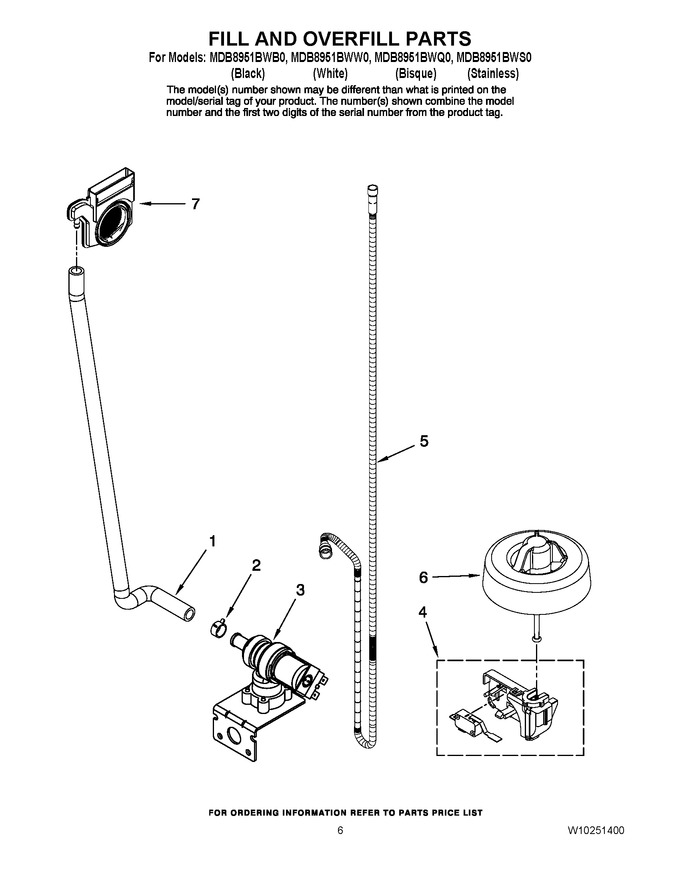 Diagram for MDB8951BWW0