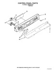 Diagram for 02 - Control Panel Parts