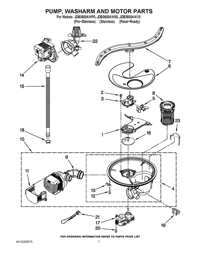 Diagram for JDB3600AWX0