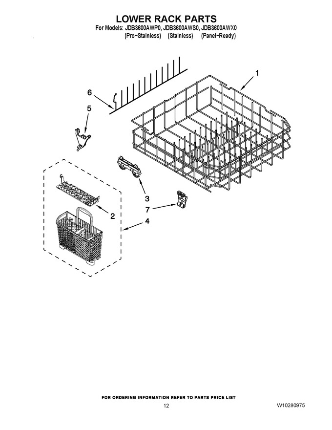 Diagram for JDB3600AWX0