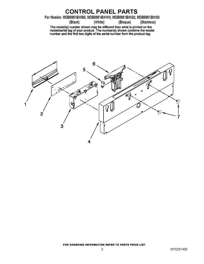 Diagram for MDB8951BWW0