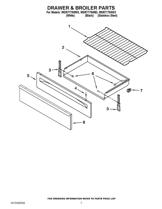 Diagram for MGR7775WB3