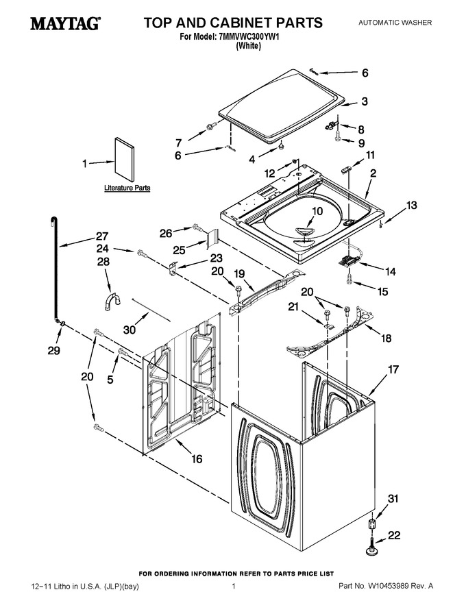 Diagram for 7MMVWC300YW1