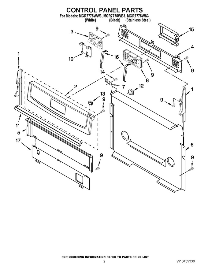 Diagram for MGR7775WB3