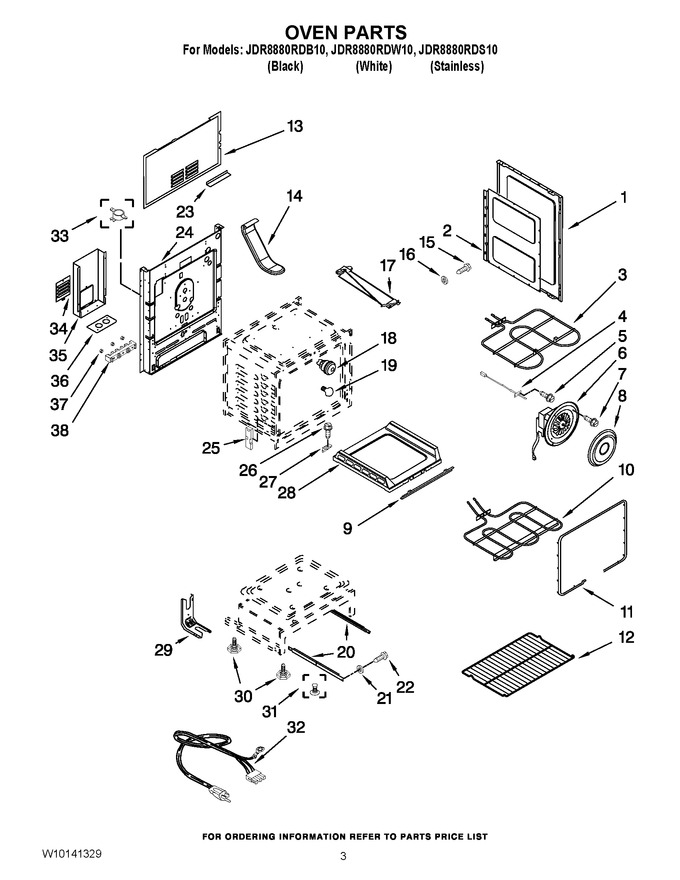 Diagram for JDR8880RDW10