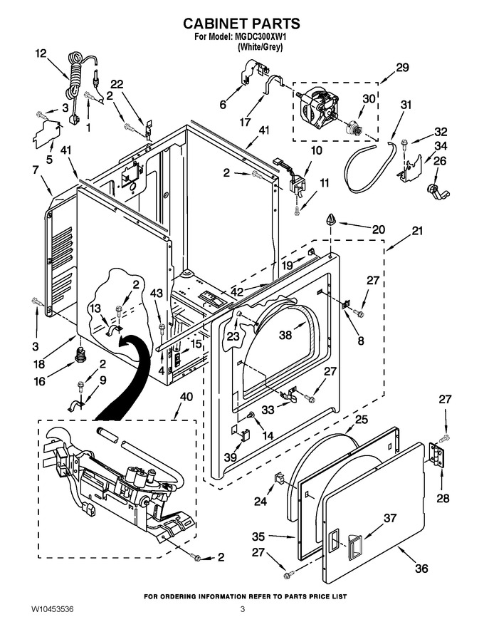Diagram for MGDC300XW1