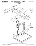 Diagram for 01 - Top And Console Parts