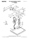 Diagram for 01 - Top And Console Parts