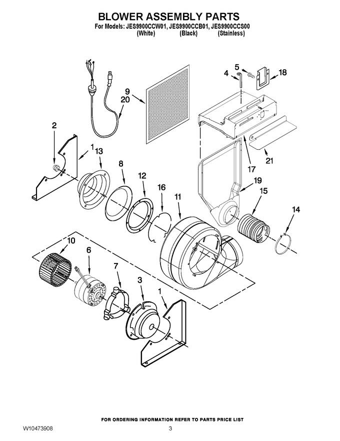 Diagram for JES9900CCB01