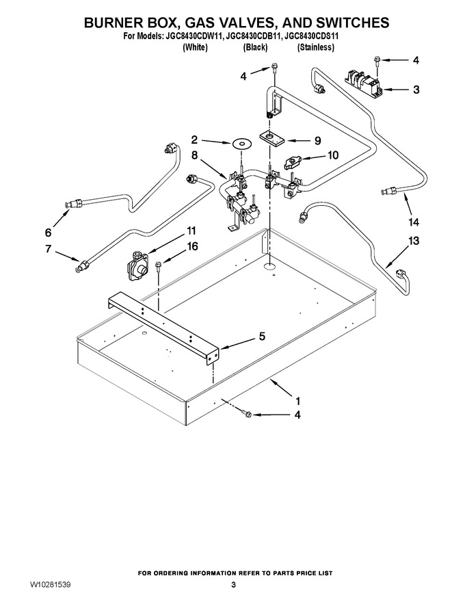 Diagram for JGC8430CDW11
