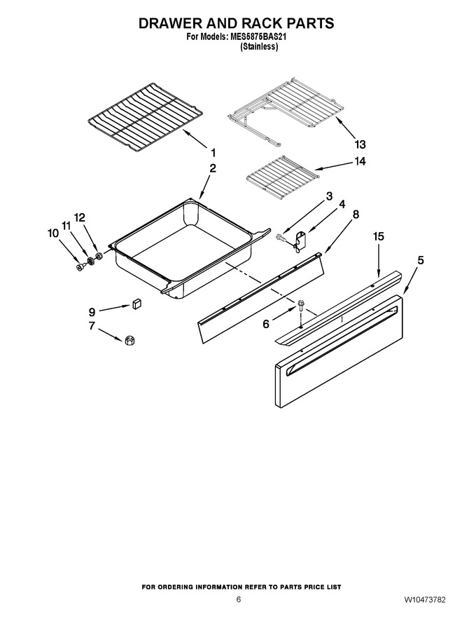Diagram for MES5875BAS21