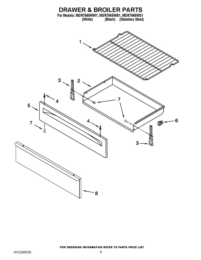 Diagram for MGR7665WS1