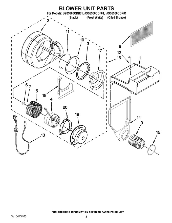 Diagram for JGS9900CDB01
