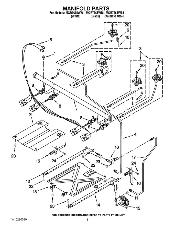 Diagram for MGR7665WS1
