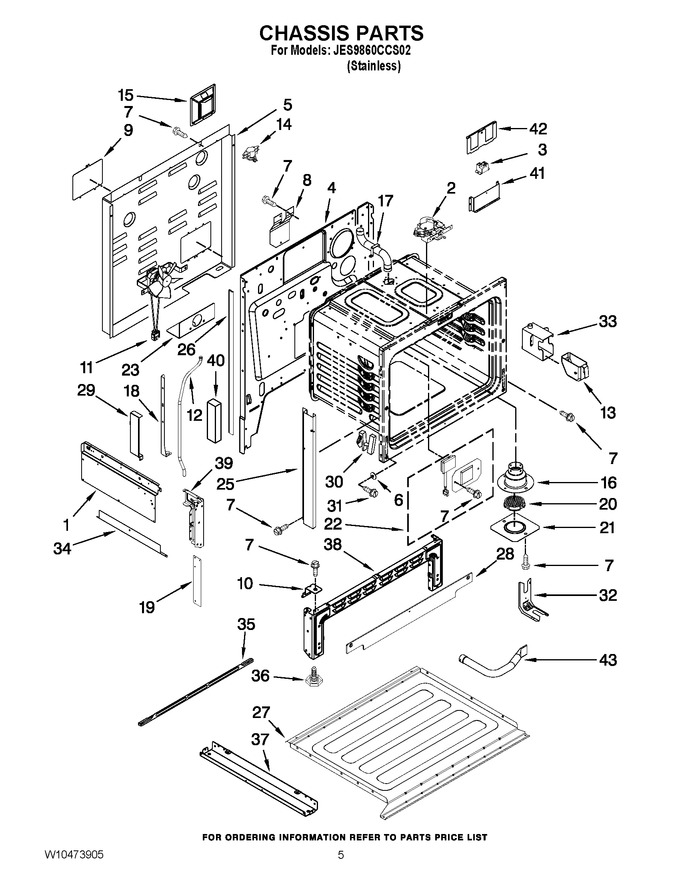 Diagram for JES9860CCS02