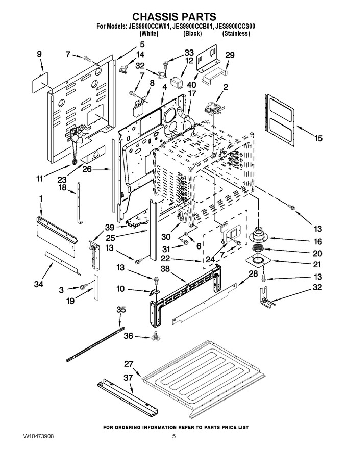 Diagram for JES9900CCB01