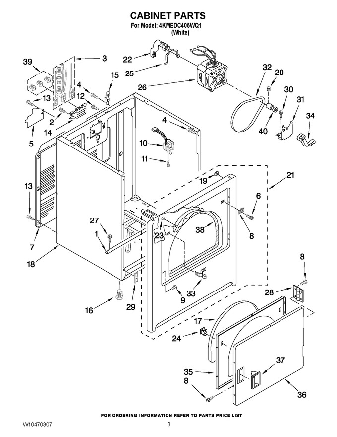 Diagram for 4KMEDC405WQ1