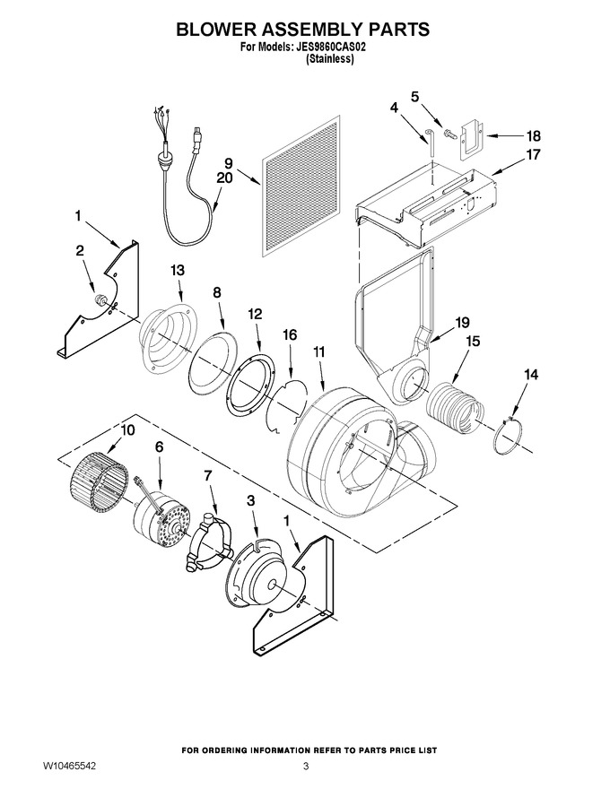 Diagram for JES9860CAS02