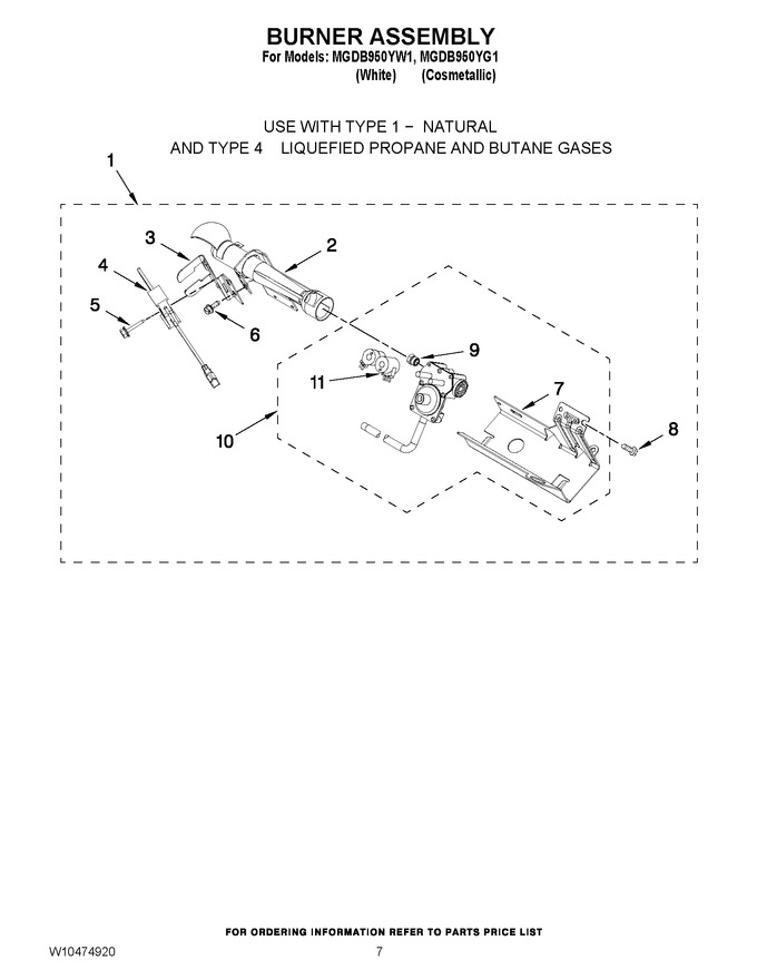 Diagram for MGDB950YG1