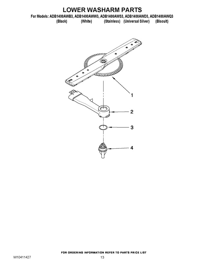Diagram for ADB1400AWW3