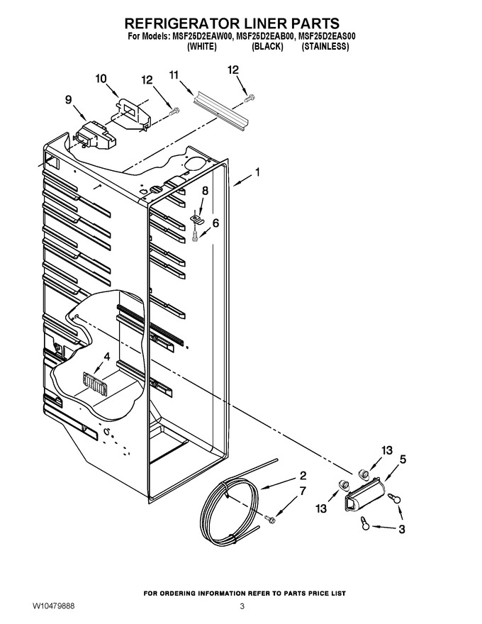 Diagram for MSF25D2EAS00
