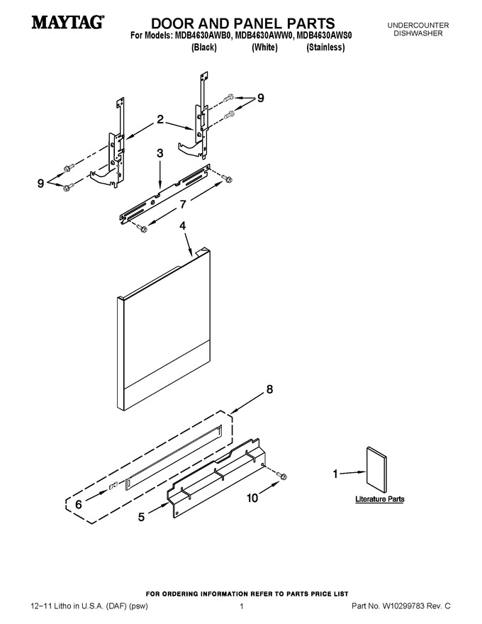 Diagram for MDB4630AWB0