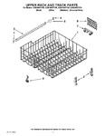 Diagram for 09 - Upper Rack And Track Parts