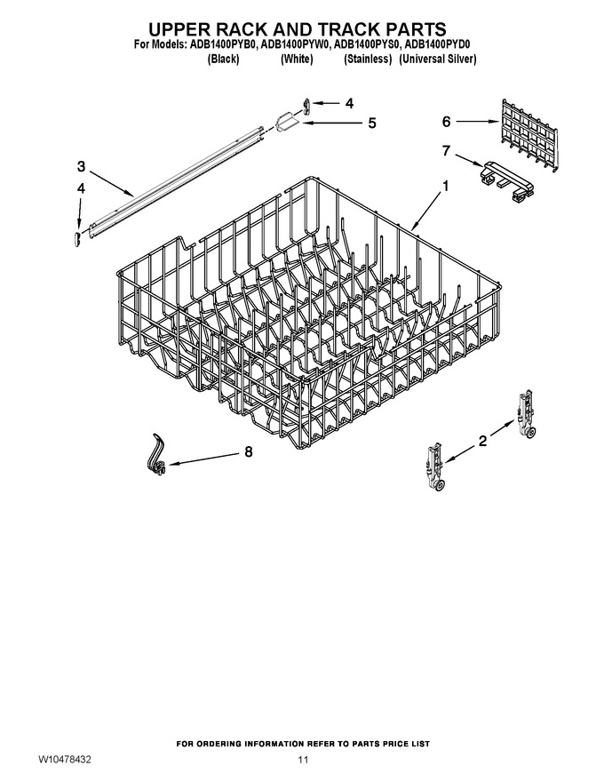 Diagram for ADB1400PYW0