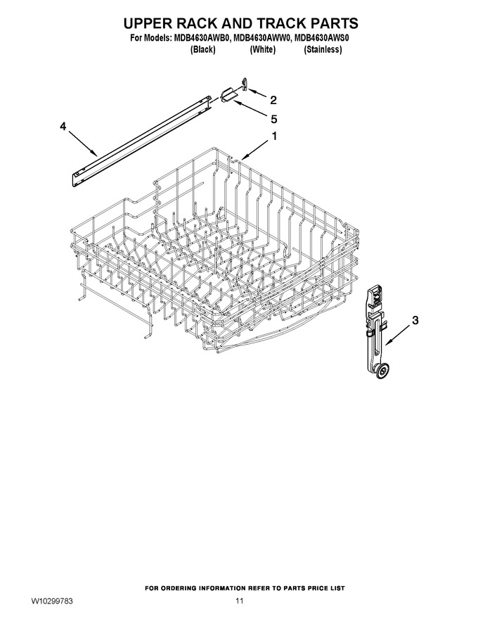 Diagram for MDB4630AWW0
