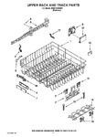 Diagram for 09 - Upper Rack And Track Parts
