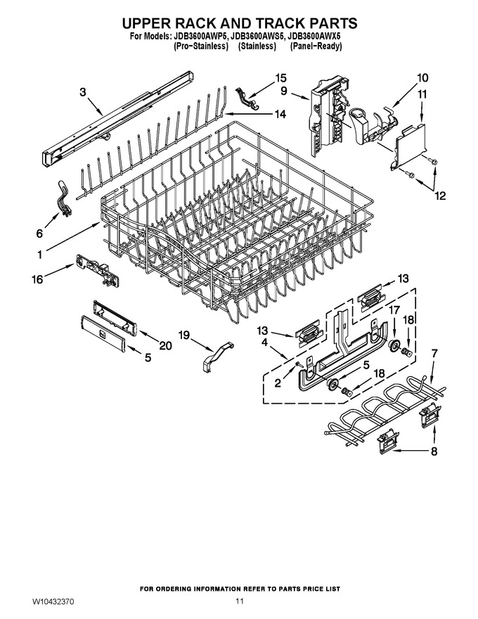 Diagram for JDB3600AWX5