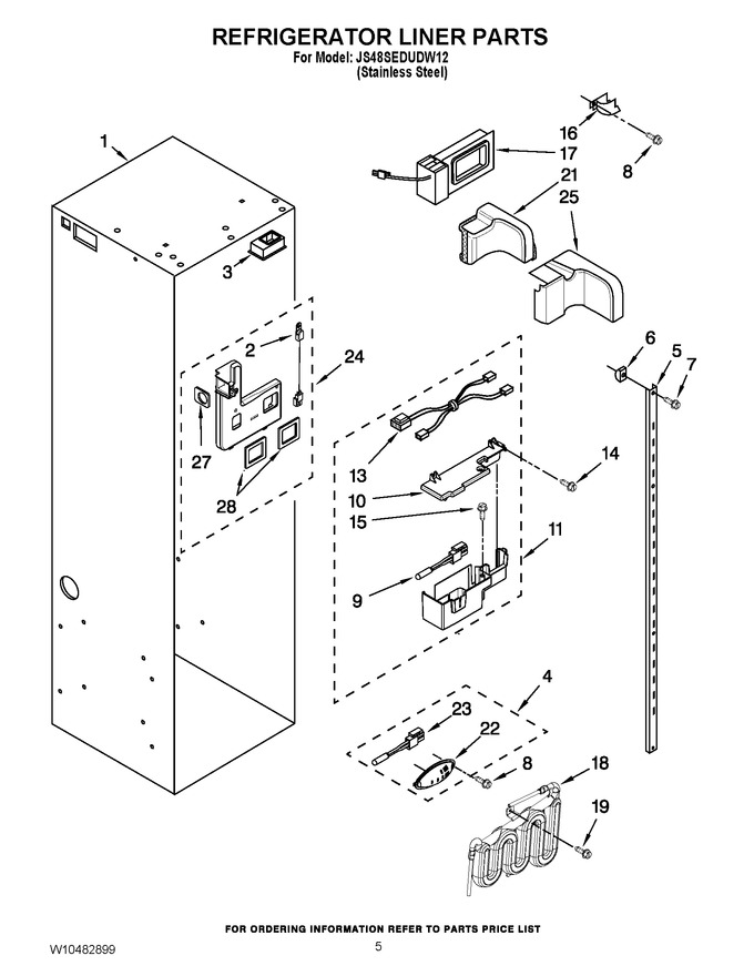 Diagram for JS48SEDUDW12