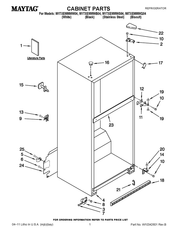 Diagram for M1TXEMMWW04