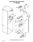 Diagram for 04 - Refrigerator Liner Parts