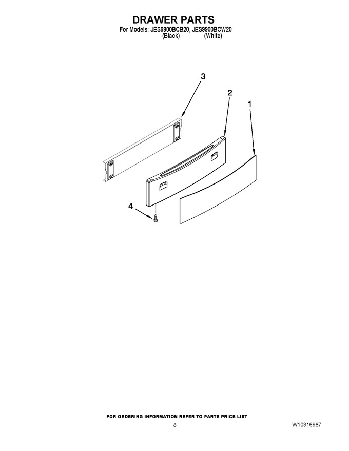 Diagram for JES9900BCW20
