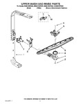 Diagram for 07 - Upper Wash And Rinse Parts