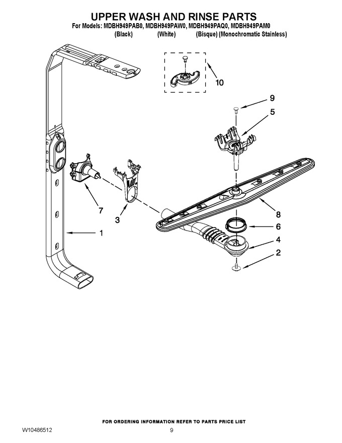 Diagram for MDBH949PAM0