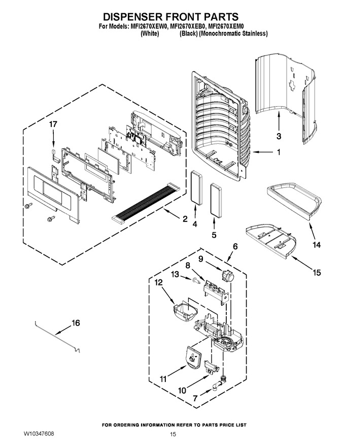 Diagram for MFI2670XEW0