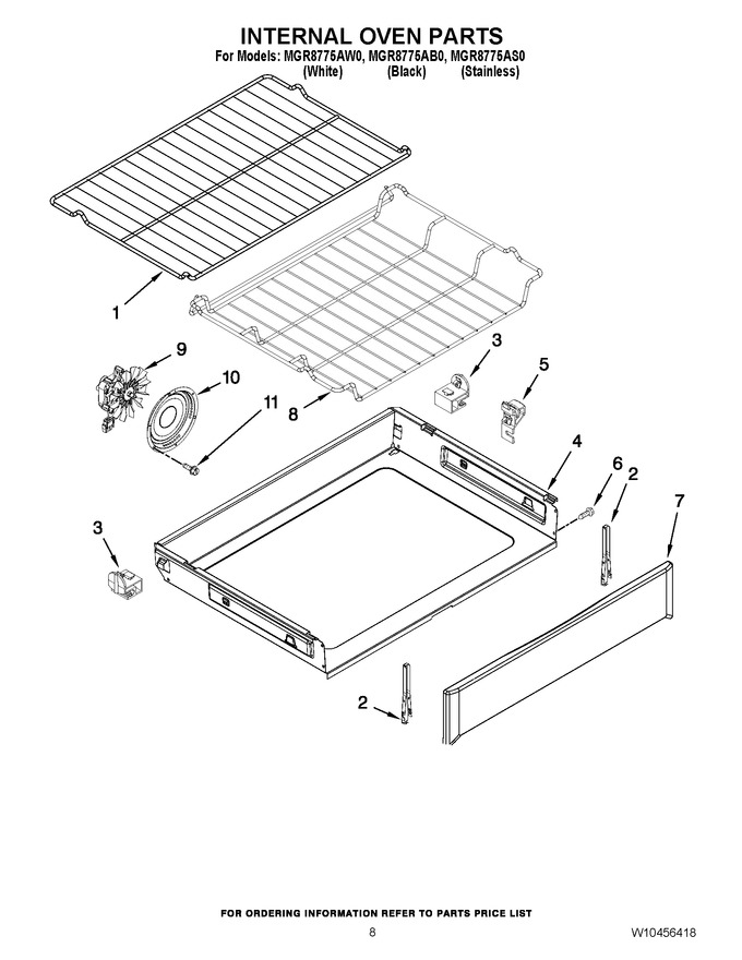 Diagram for MGR8775AW0
