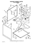 Diagram for 07 - Washer Cabinet Parts