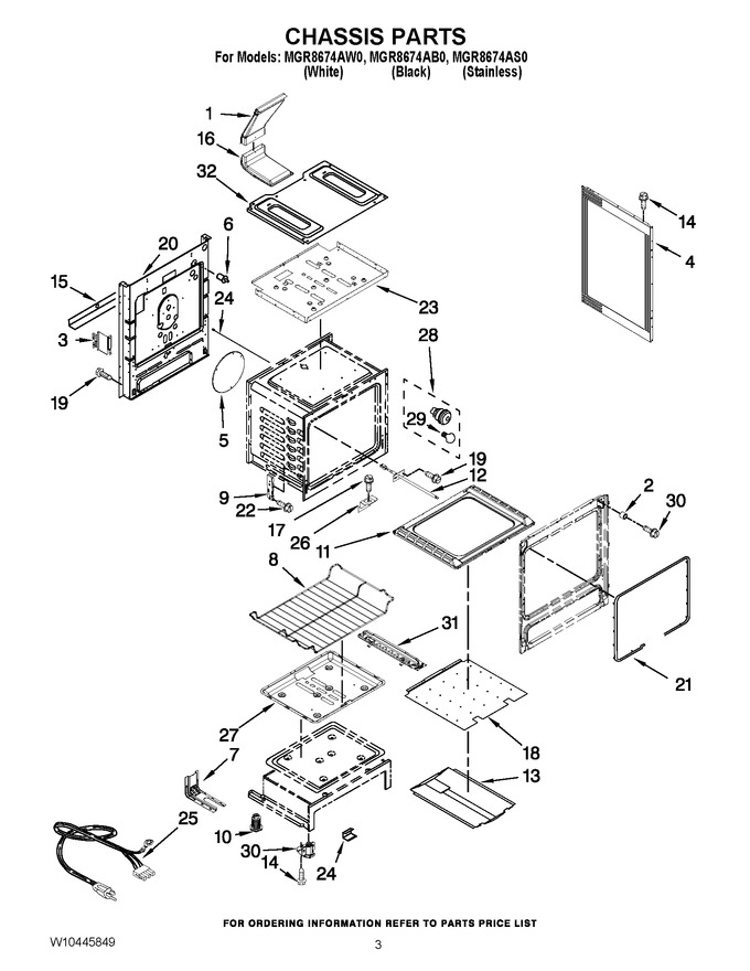 Diagram for MGR8674AW0