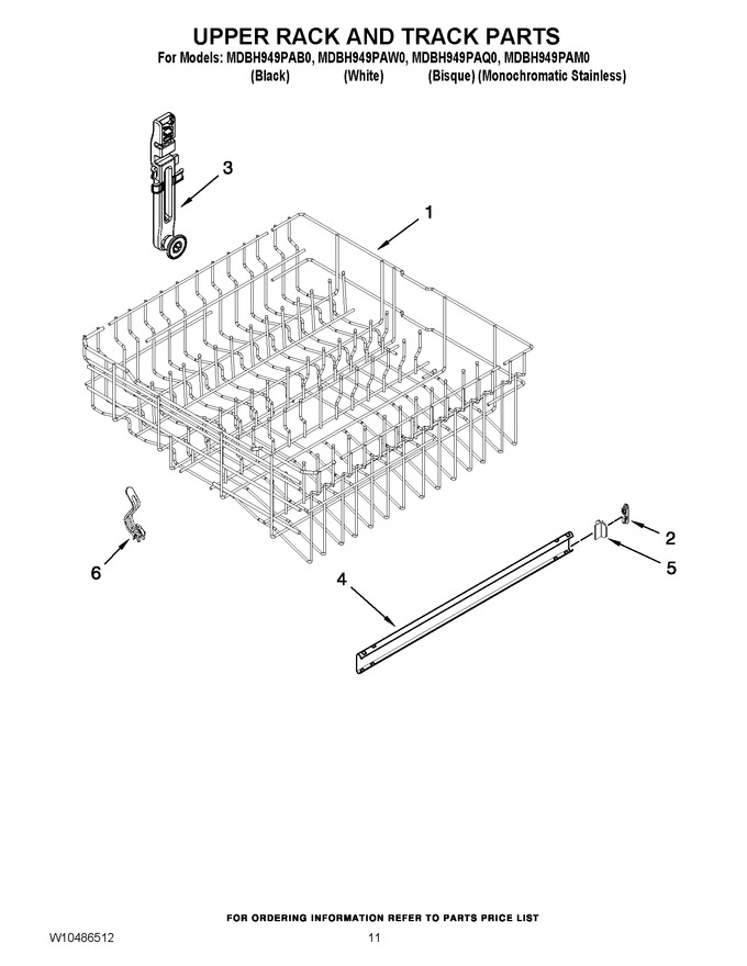 Diagram for MDBH949PAB0