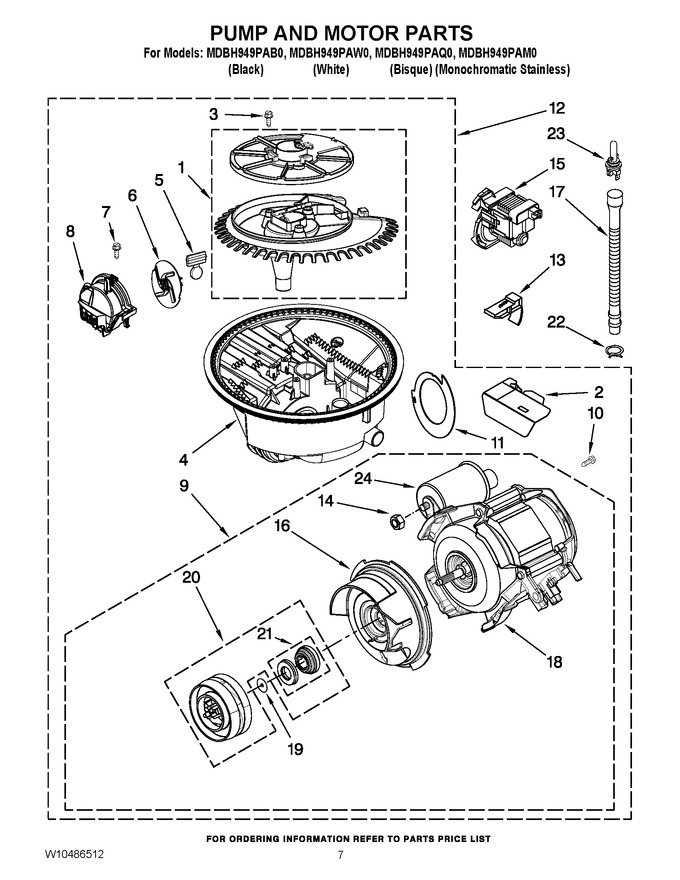 Diagram for MDBH949PAM0